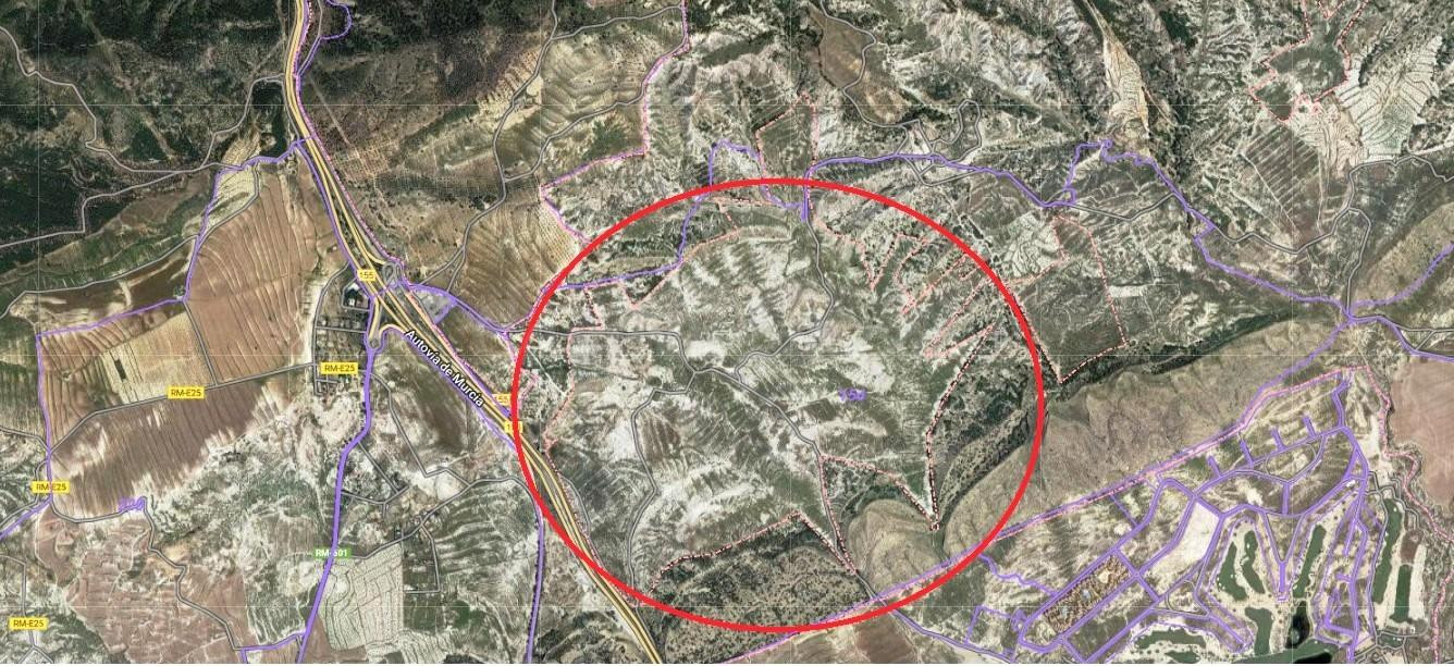 Terreno Urbanizable sectorizado en Baños y Mendigo. Murcia