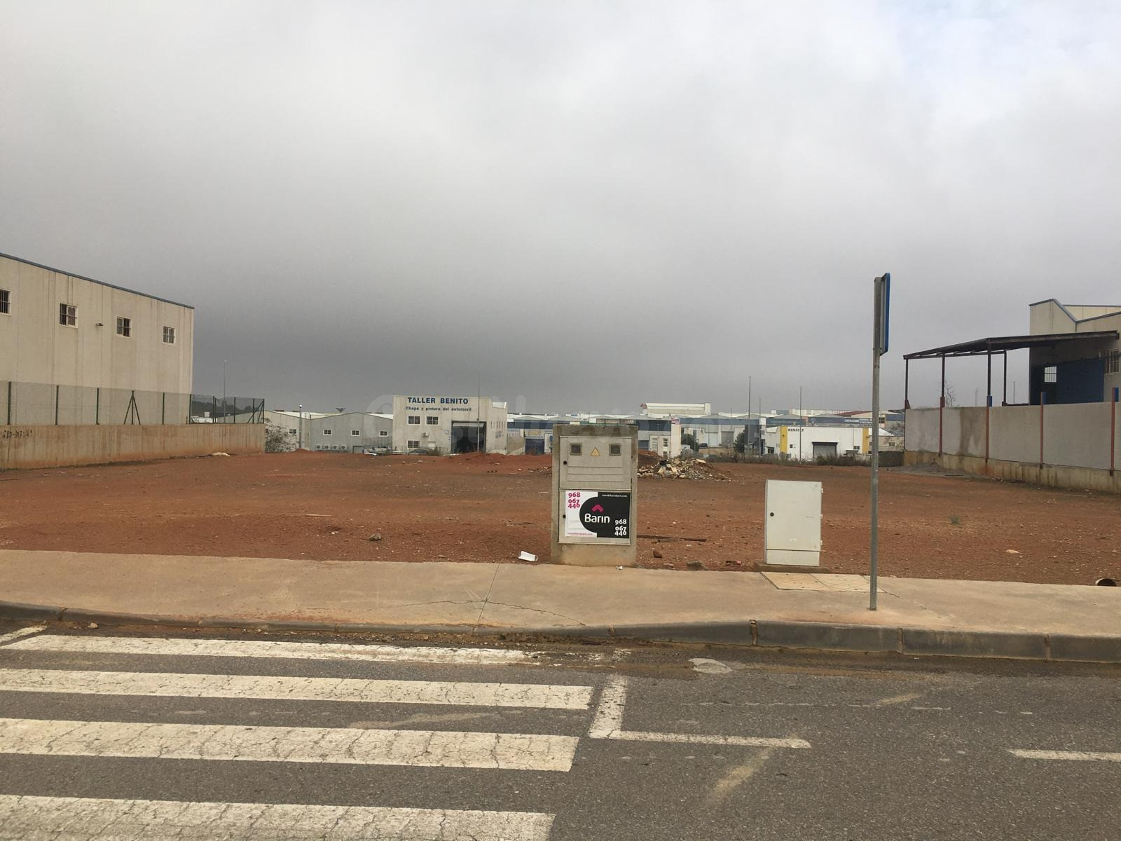 Terreno industrial en el Polígono Lo Bolarín. La Unión.
