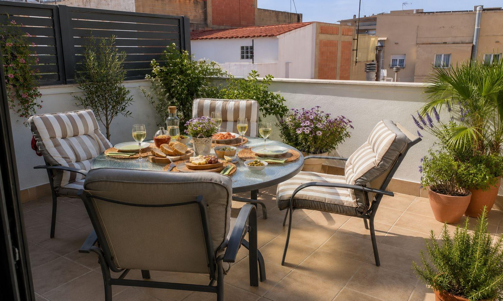 Atico ideal para vivir en el centro de Rosas