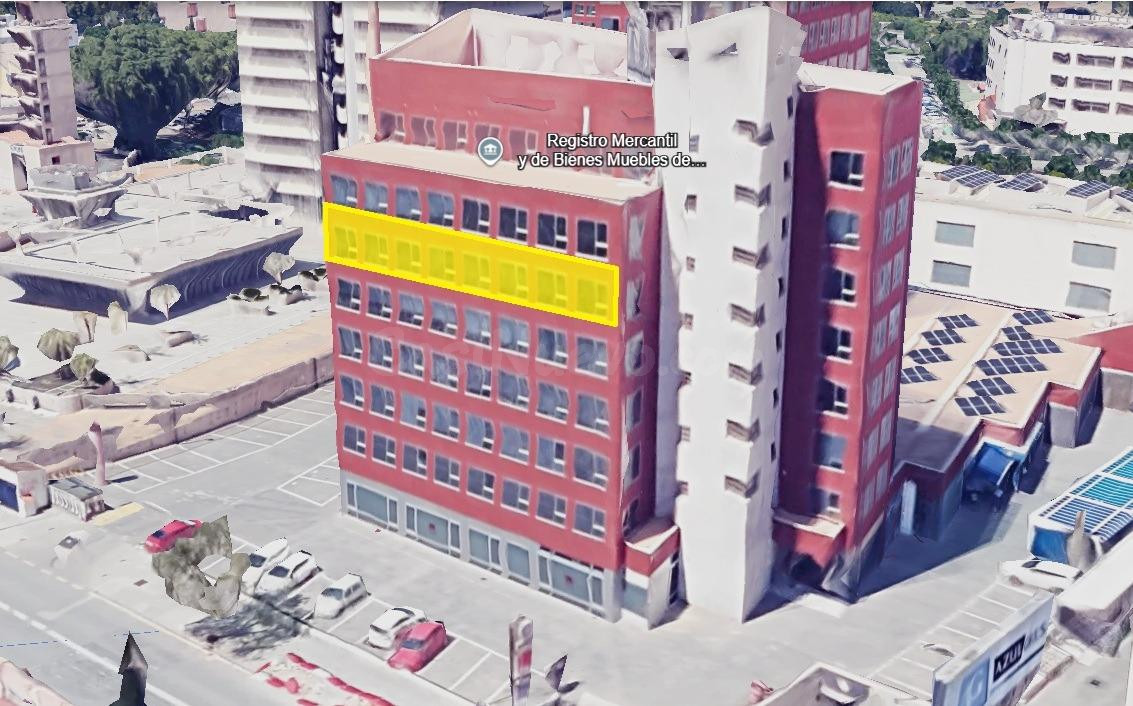ALQUILER OFICINA ESPINARDO. EDIFICIO INTI