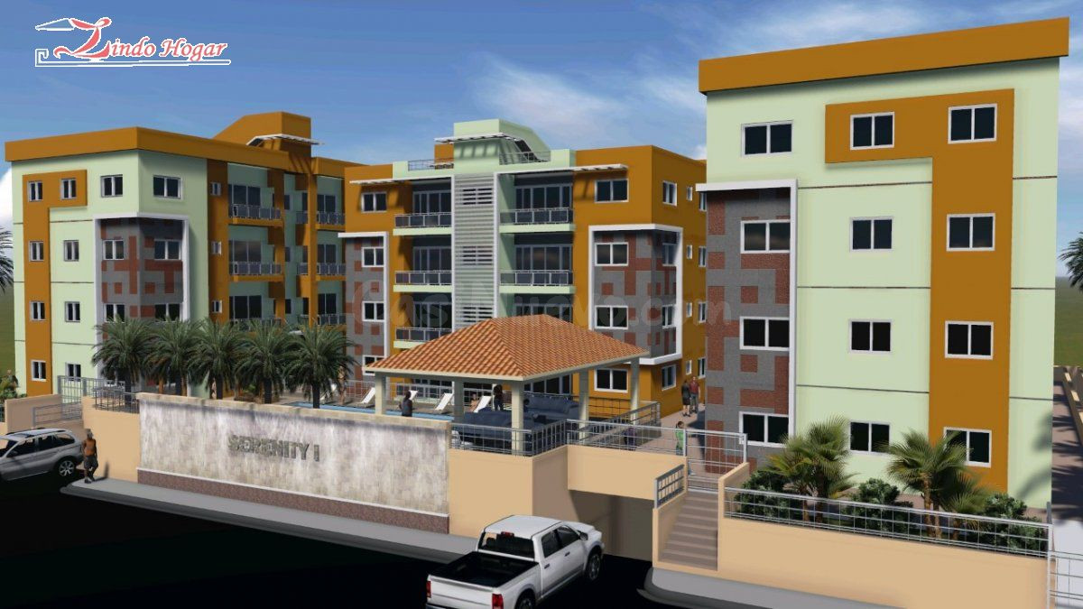 Apartamentos amueblado (nivel 3) en Prado Oriental, Santo Domingo Este.