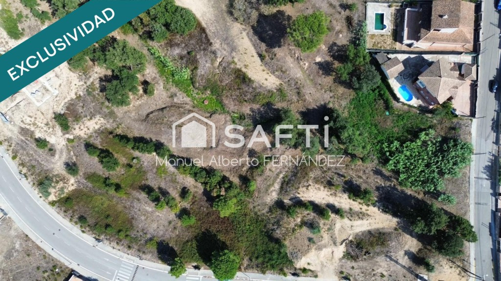 Solar edificable con 17,5 m de fachada en Fogars de la Selva