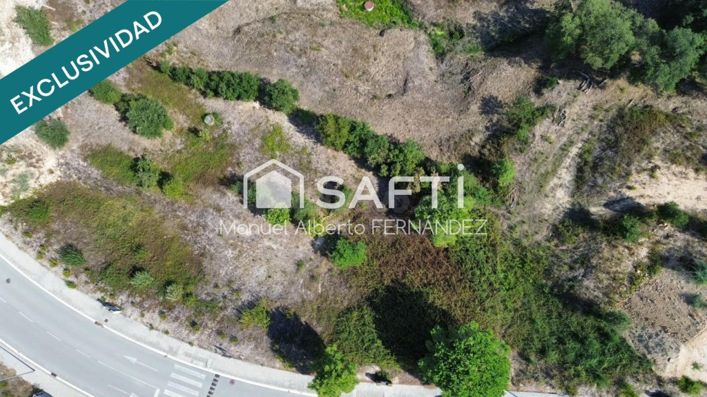 Parcela edificable de 500 m² con 17 m de fachada en Fogars de la Selva