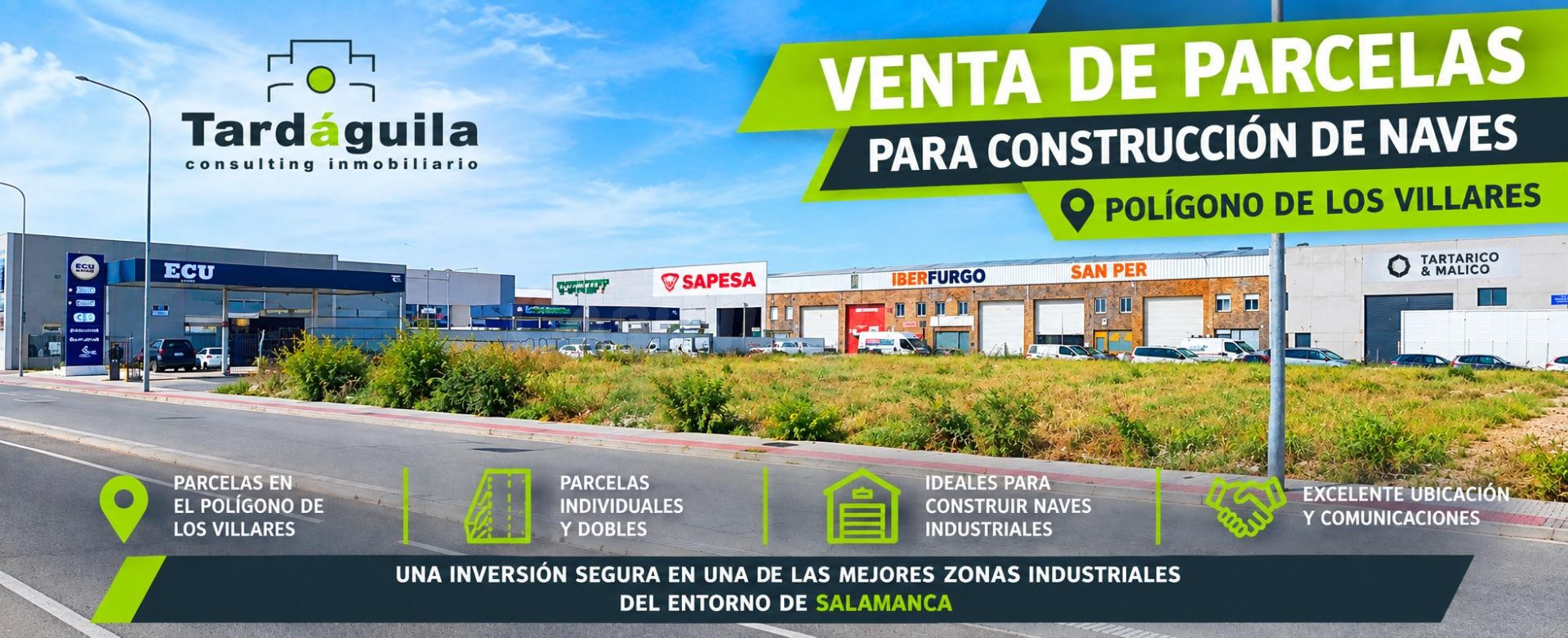 PARCELAS EN VENTA POLIGONO DE LOS VILLARES