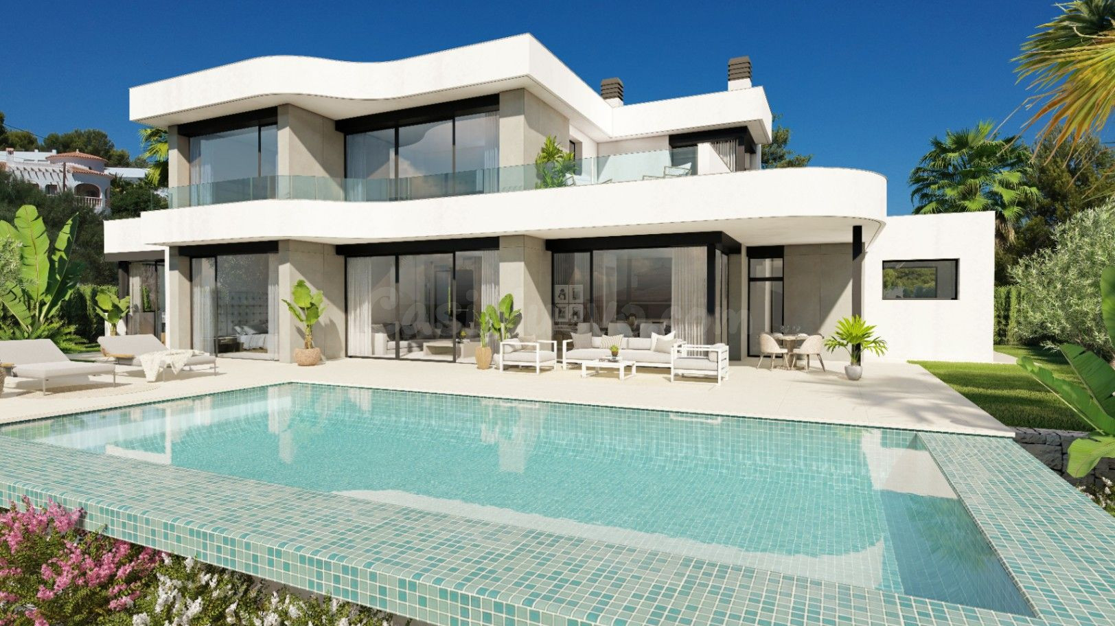 Villa 4 habitaciones 195m² en venta - Pla del mar