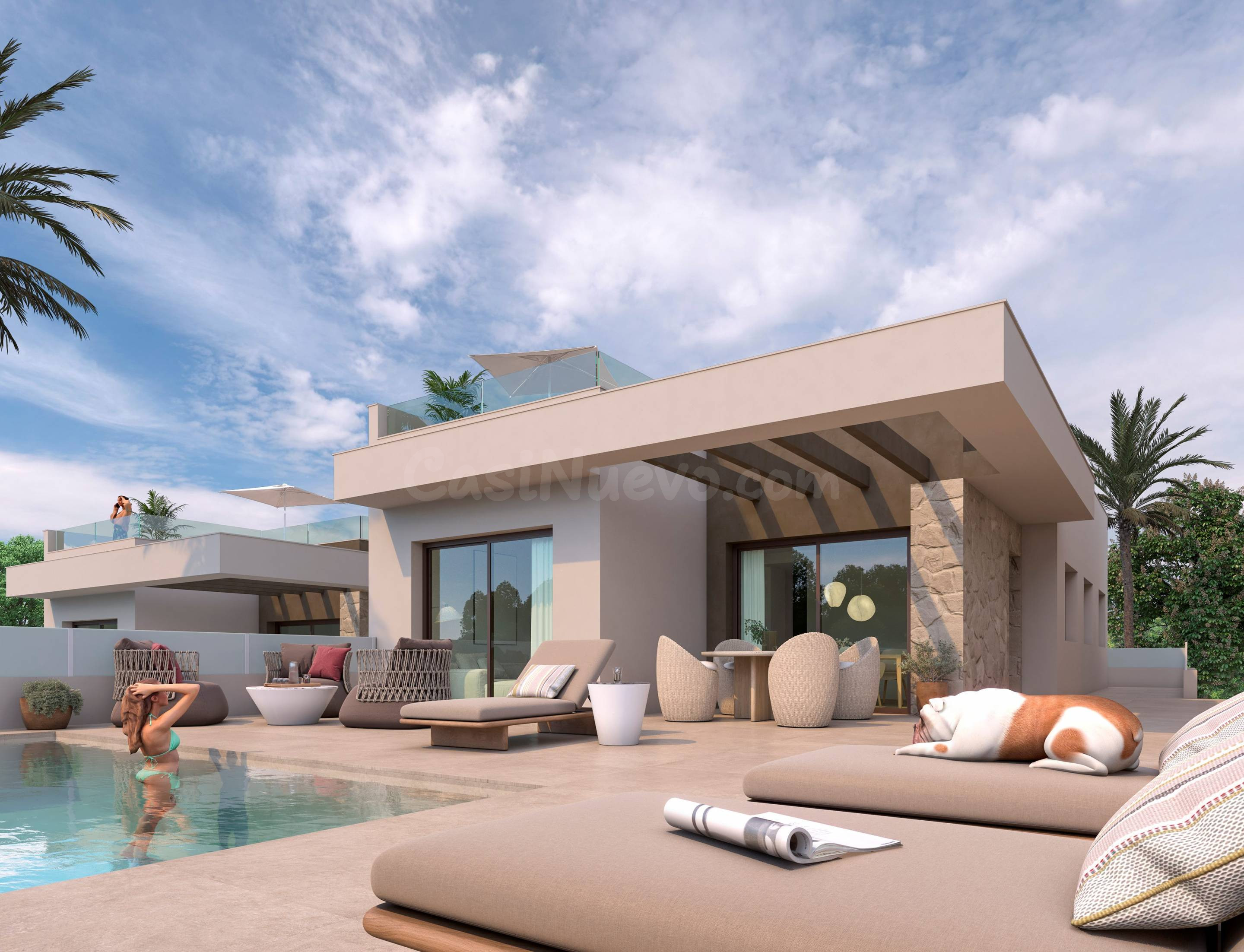 Villa 3 habitaciones 118m² en venta - Costa blanca sur
