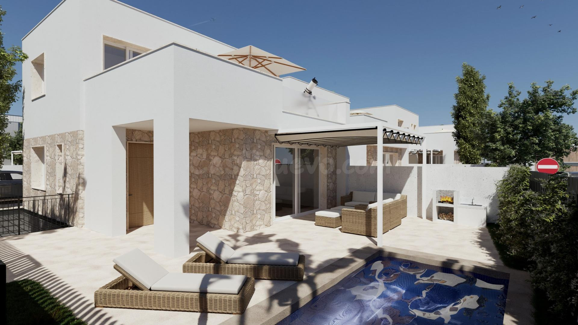 Villa 3 habitaciones 230m² en venta - Hondon de las Nieves