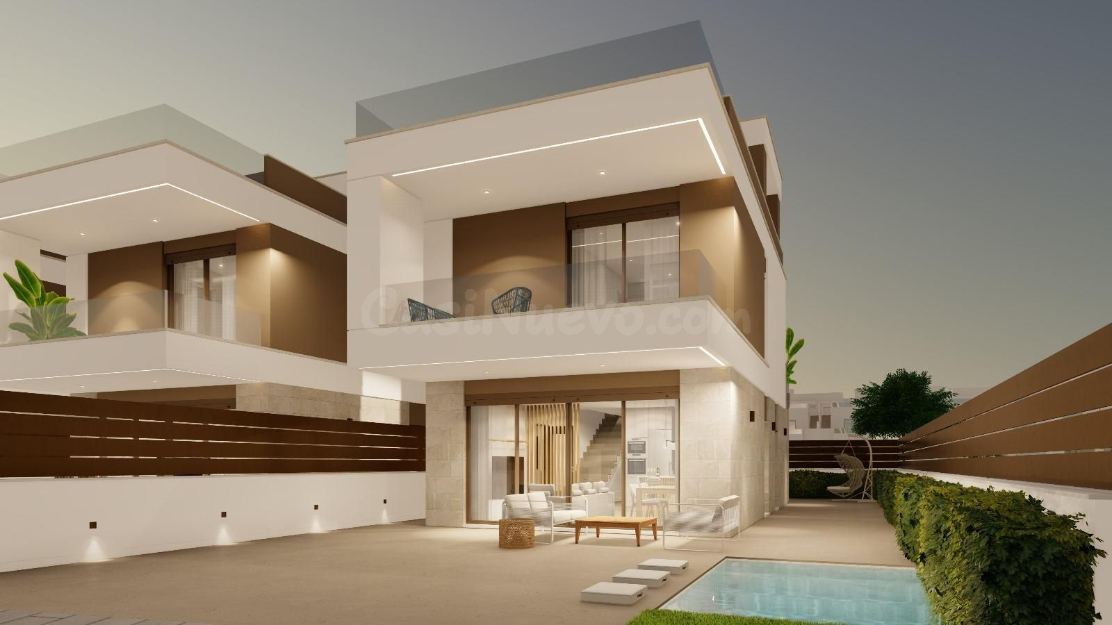 Villa 3 habitaciones 124m² en venta - PILAR DE LA HORADADA