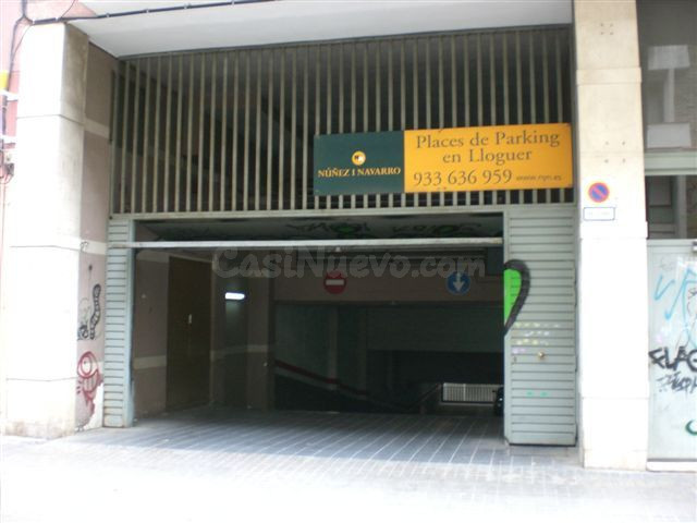 Parking 8m² en alquiler - Eixample