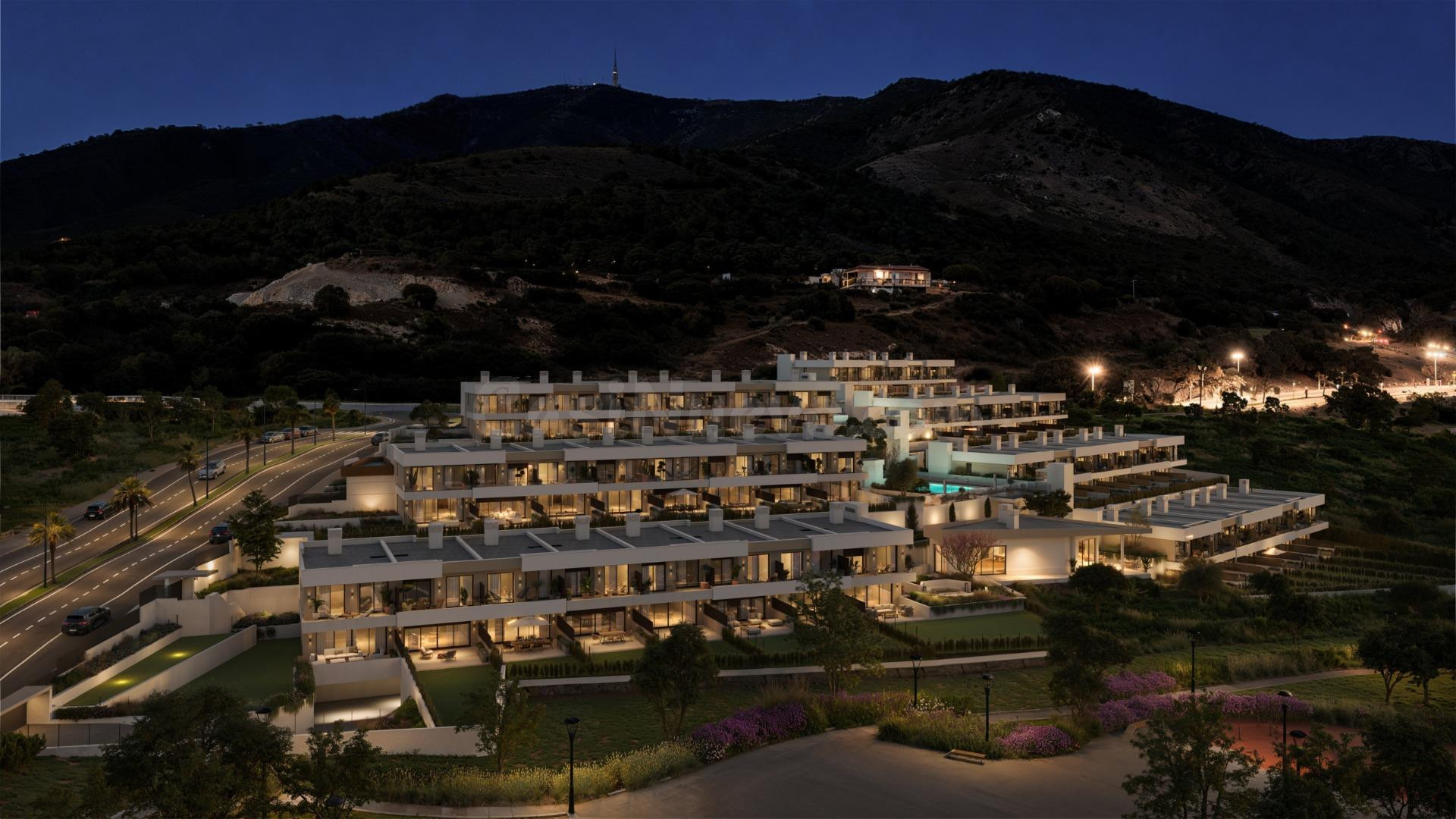 Fuengirola: Promoción de 52 Chalets Adosados con vistas al Mar
