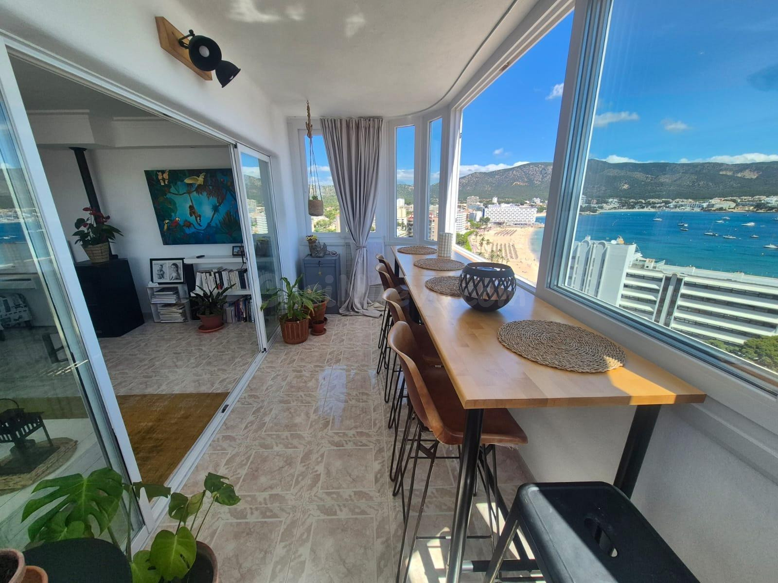 Piso en venta con impresionantes vistas al mar y a la montañ - foto 3