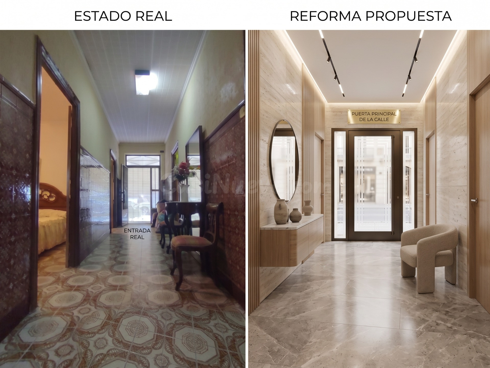 Edificio independiente con patio y terraza junto a Plaza Castelar | Ideal reforma integral o nueva promoción
