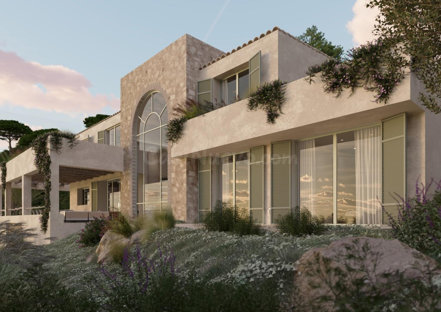 Solar urbano con proyecto de villa aprobado y potencial para - foto 5
