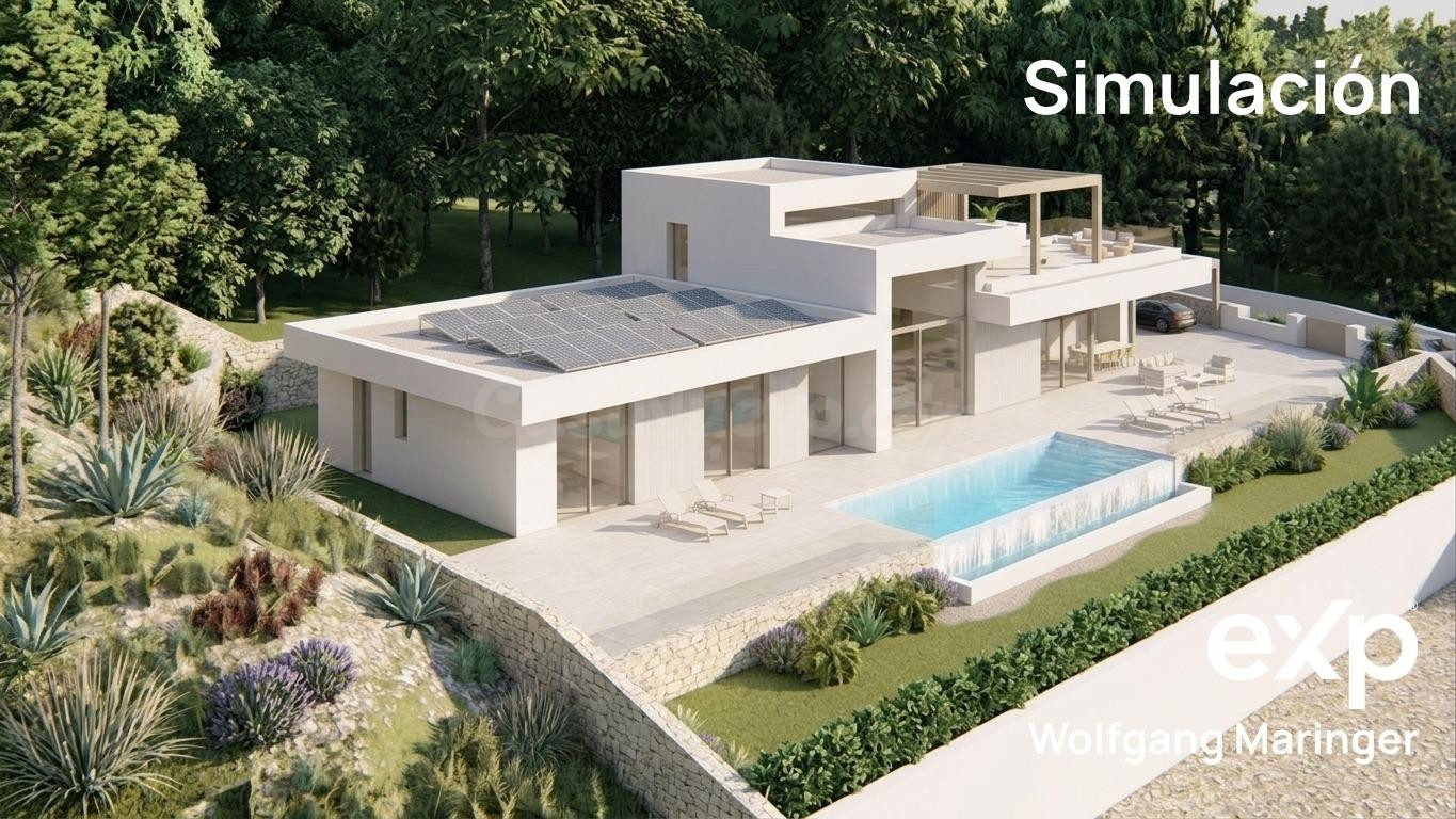 VILLA PROYECTO CON LICENCIA – EL RACÓ DE LA GALERA, LA FUSTERA · BENISSA