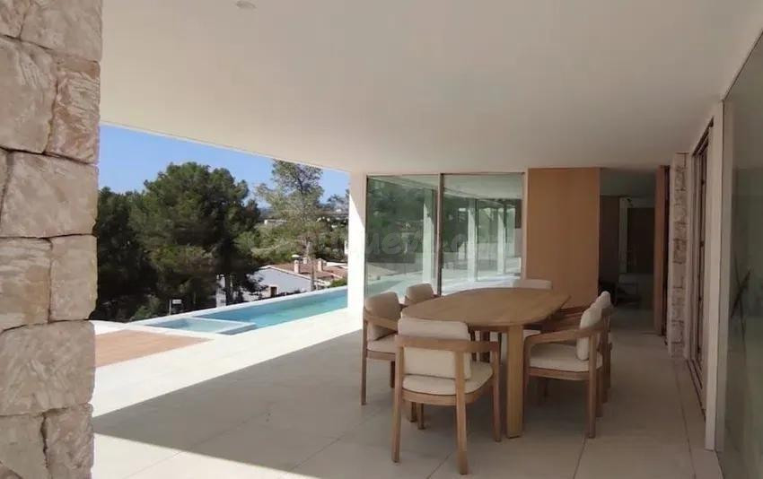 VILLA DE DISEÑO DE OBRA NUEVA EN CALA VINYAS - foto 4