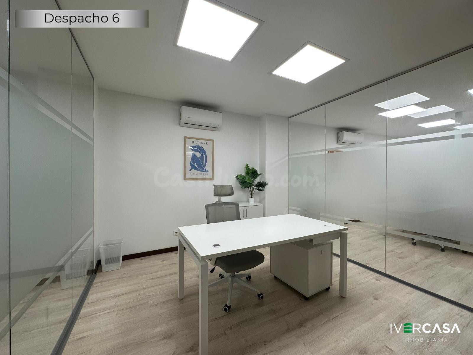 DESPACHO EN ALQUILER PROFESIONAL EN CENTRO DE NEGOCIOS – ÁNGEL GANIVET, GRANADA