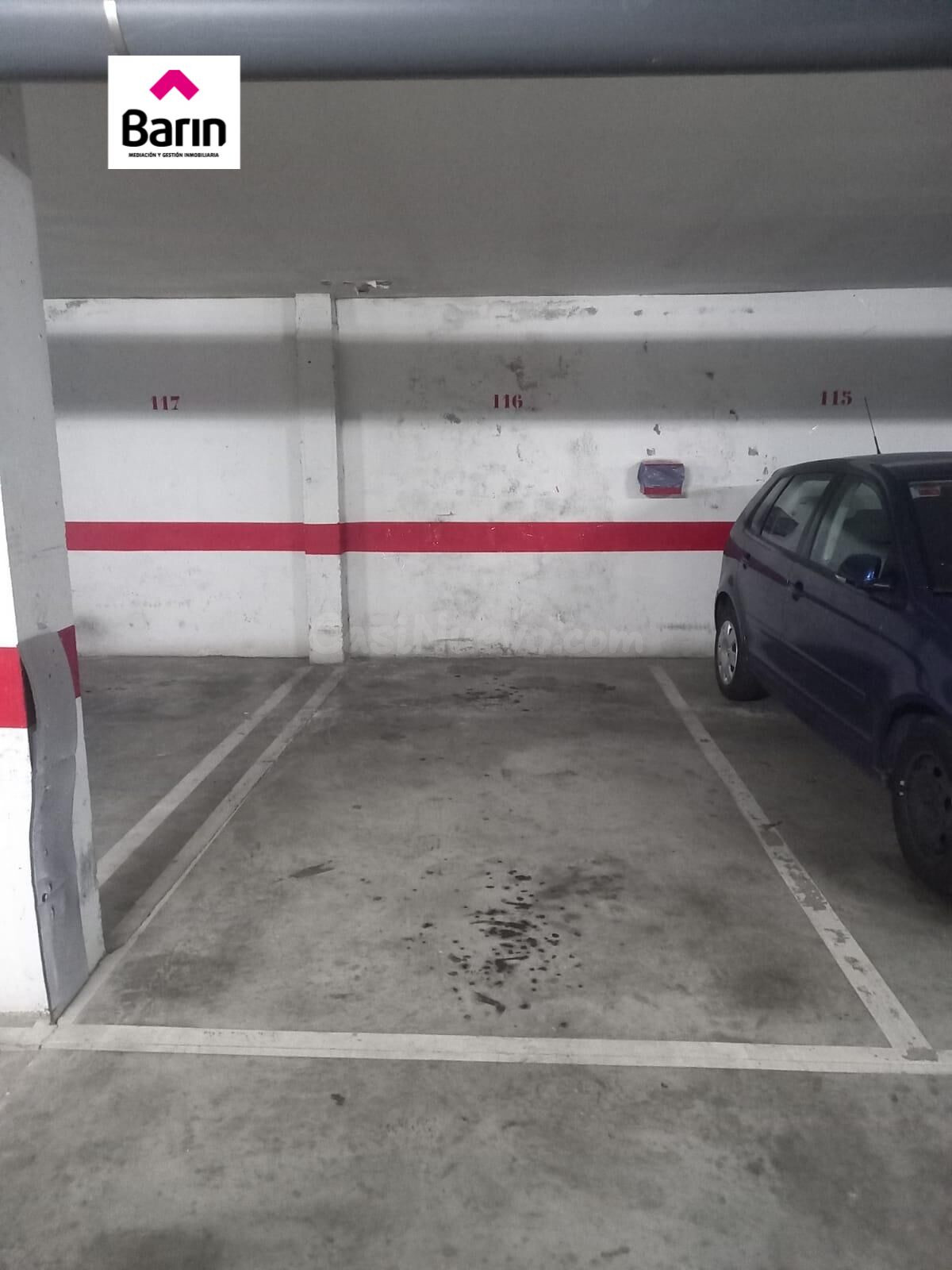 AMPLIA PLAZA DE GARAJE CERCA DE MARÍA LA JUDÍA