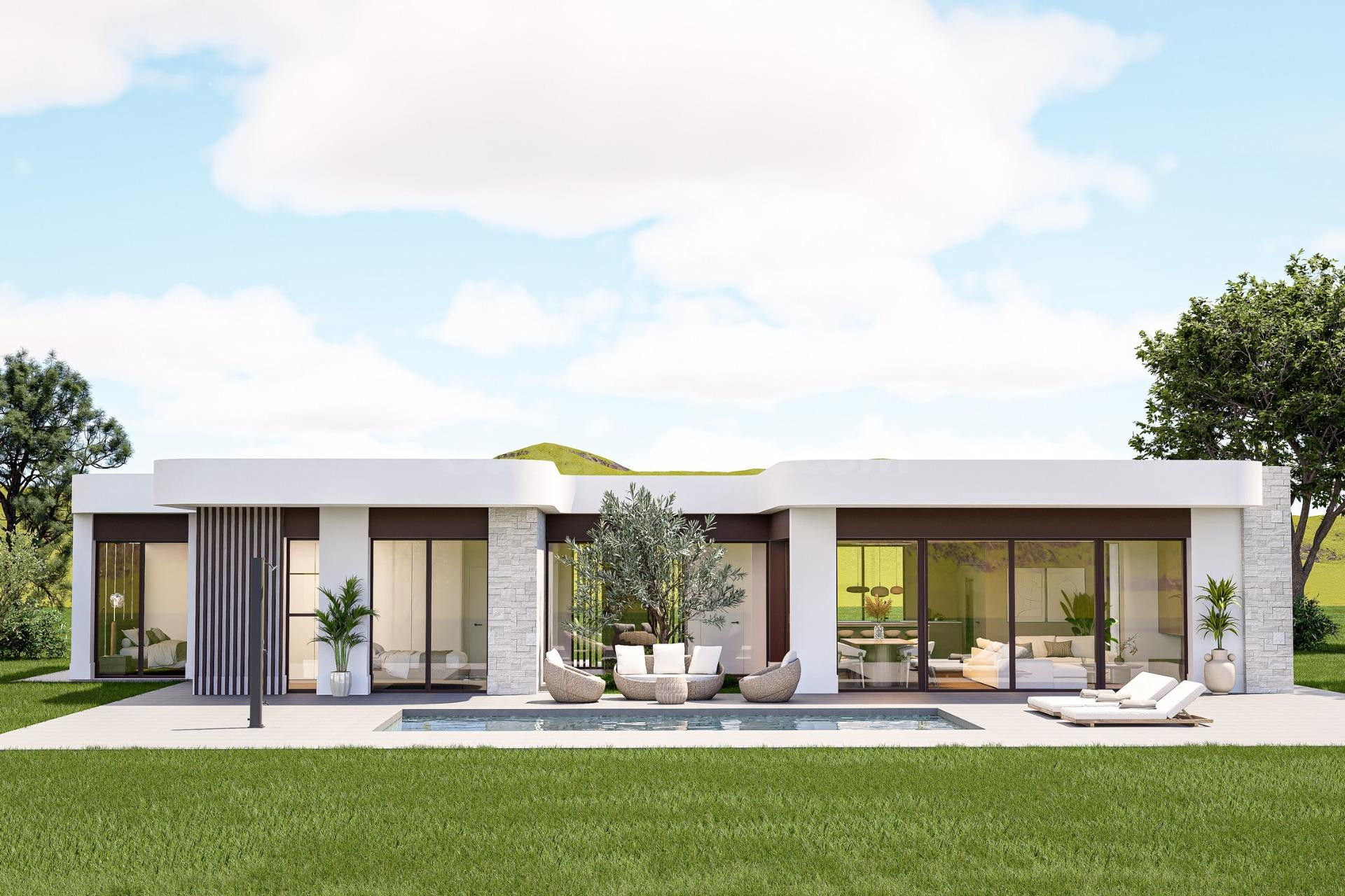 Villas de nueva construcción a medida en Pinoso (Alicante): amplias viviendas en un entorno natural