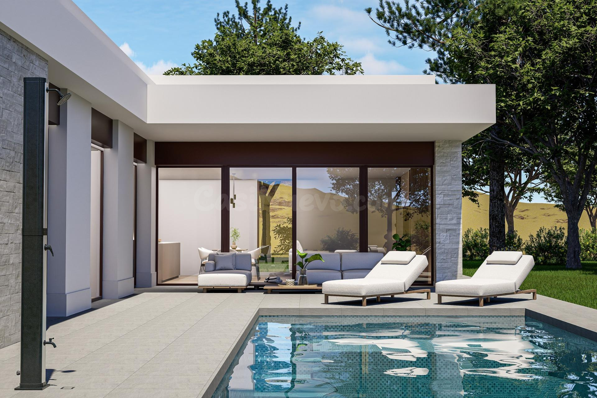Villas de nueva construcción a medida en Pinoso (Alicante): amplias viviendas en un entorno natural