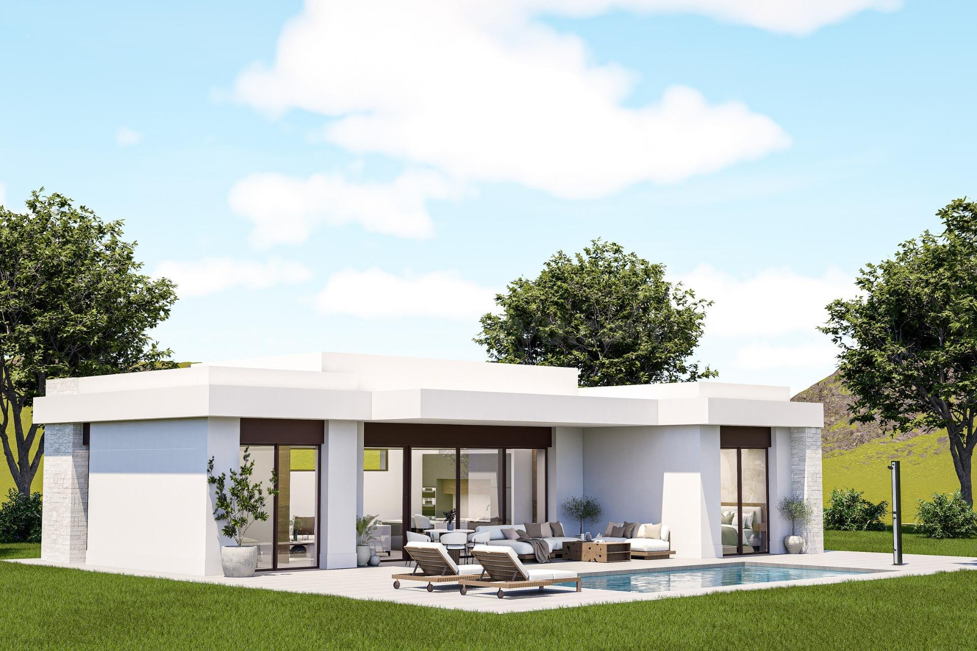 Villas de nueva construcción a medida en Pinoso (Alicante): amplias viviendas en un entorno natural