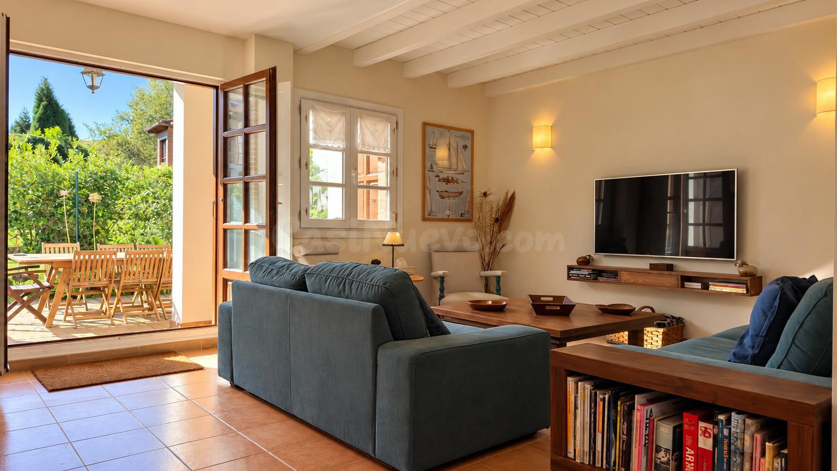 CHALET CON JARDIN Y GARAJE EN COMILLAS - foto 4