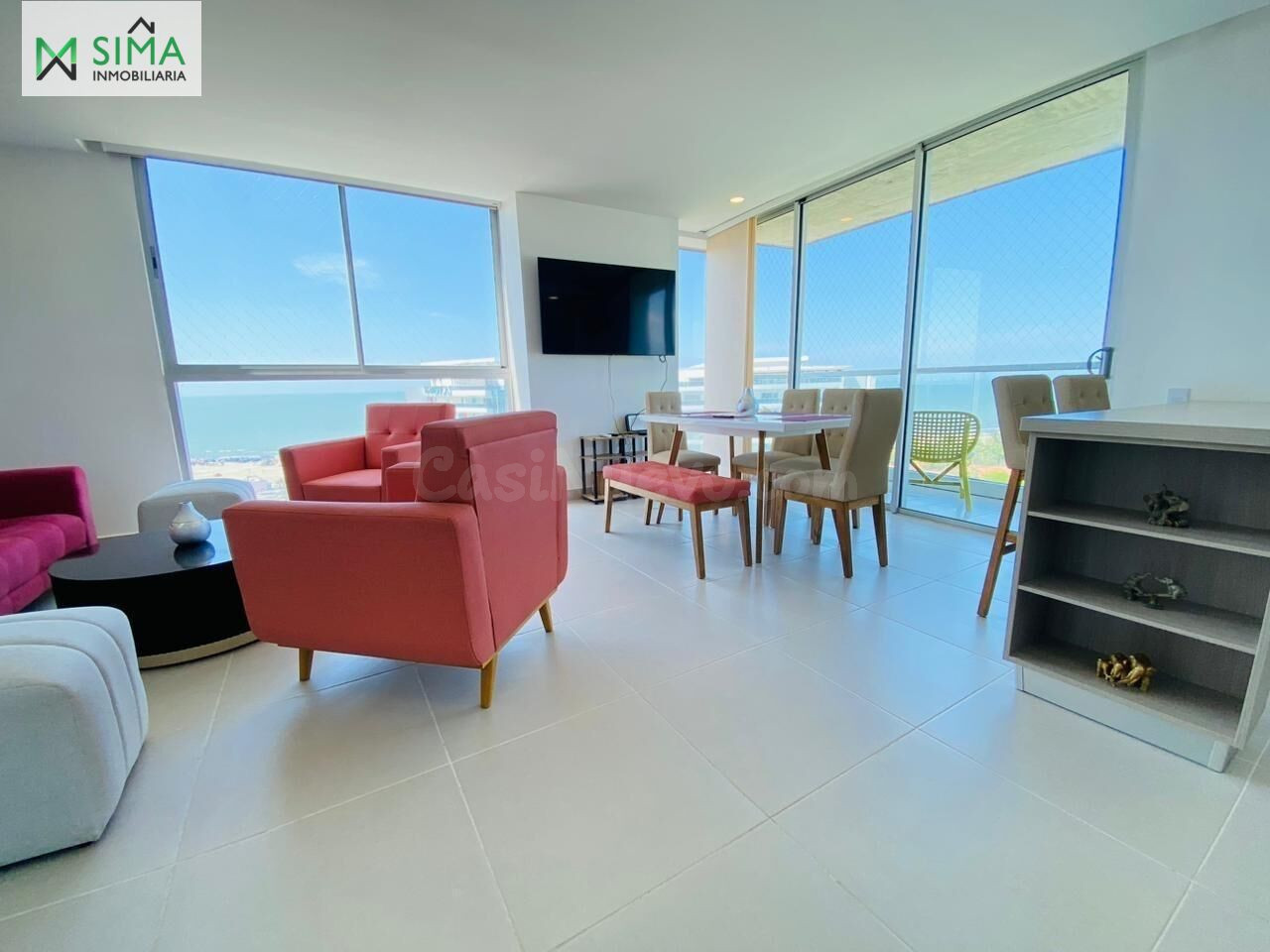 Vive el lujo frente al mar en Apartamento amoblado✨