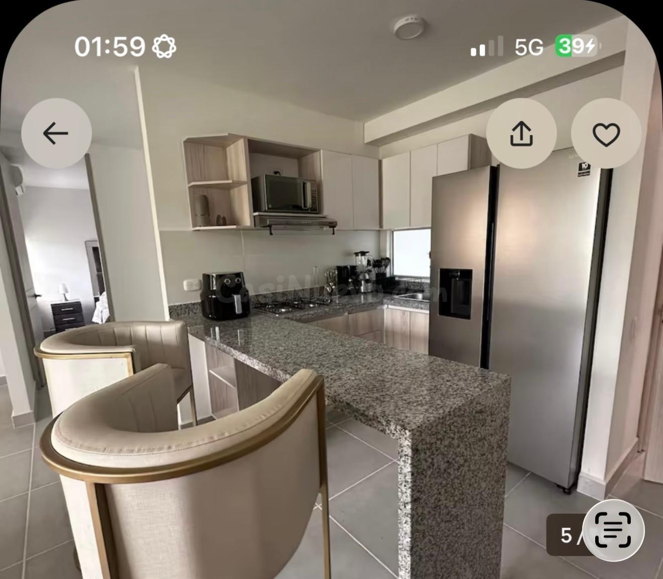 Piso 2 habitaciones 69m² en alquiler - Serena del mar