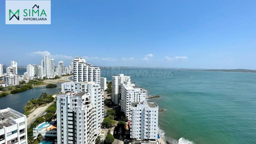 Piso 3 habitaciones 106m² en venta - Bocagrande