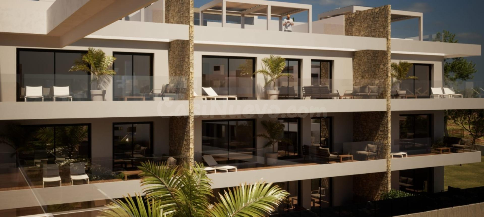 COMPLEJO RESIDENCIAL DE OBRA NUEVA CON VISTAS AL MAR EN FINESTRAT