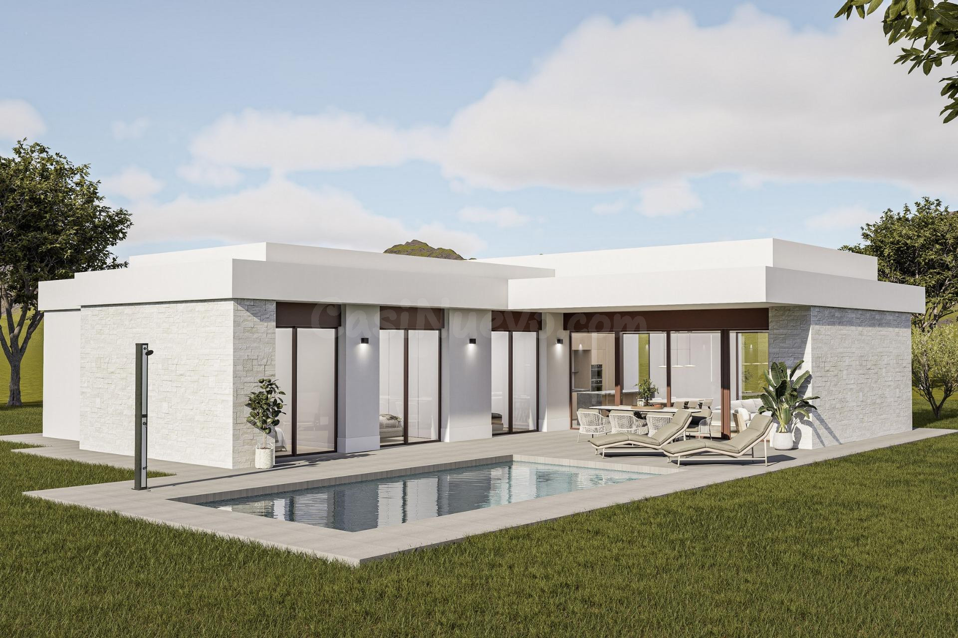 Villas de nueva construcción a medida en Pinoso (Alicante): amplias viviendas en un entorno natural