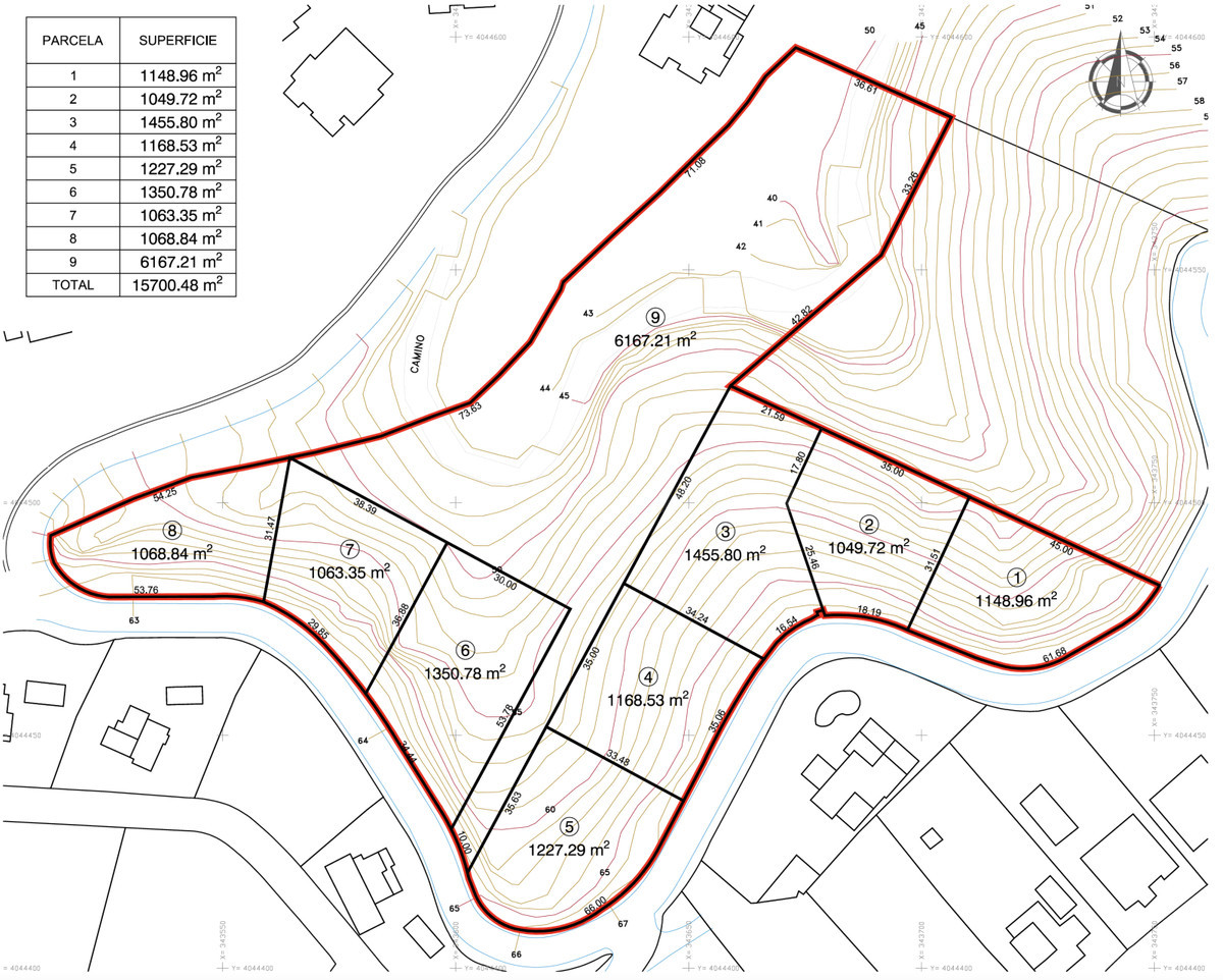 Parcela 3454m² en venta - Marbella
