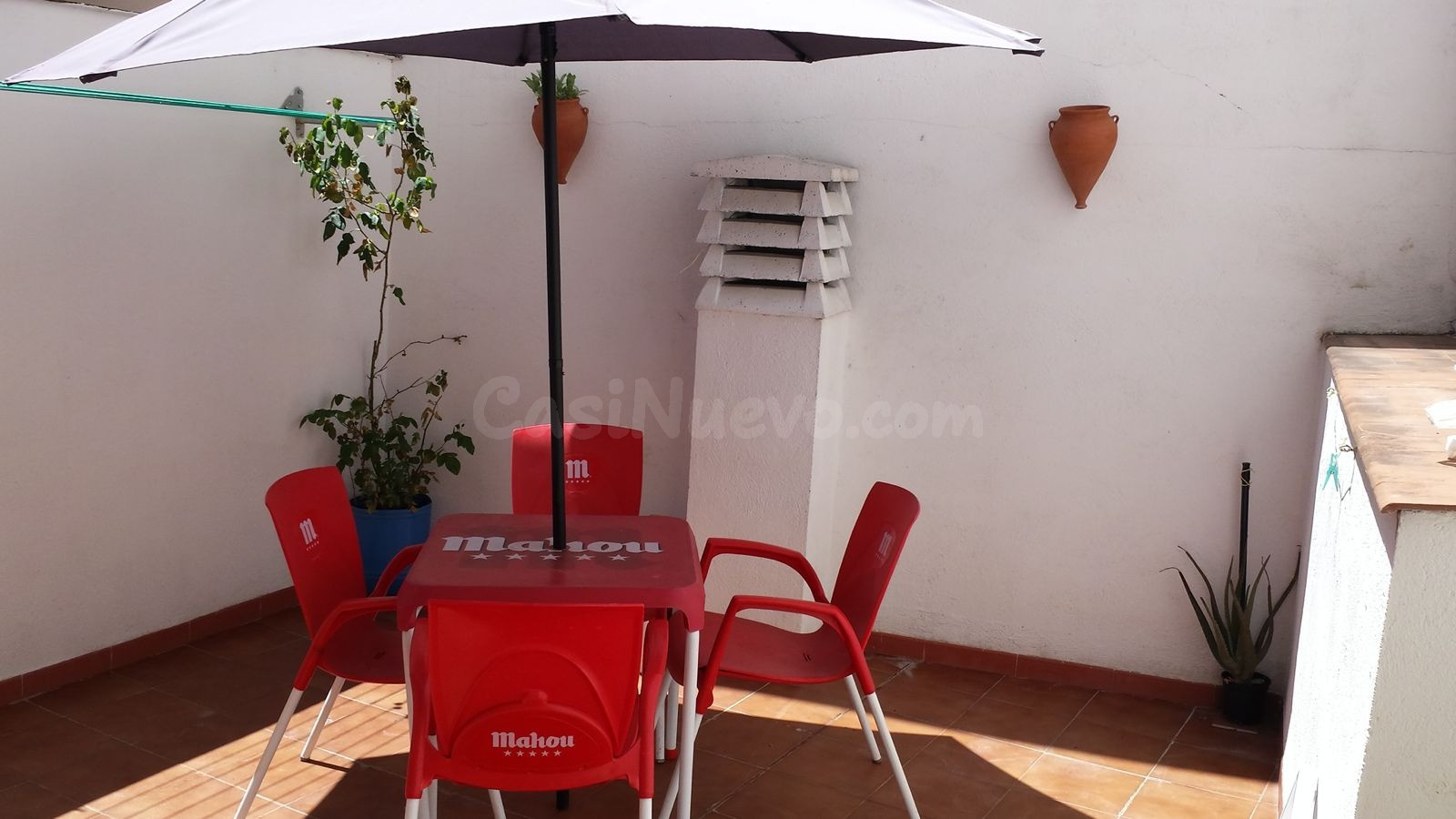 Apartamento con terraza y garaje