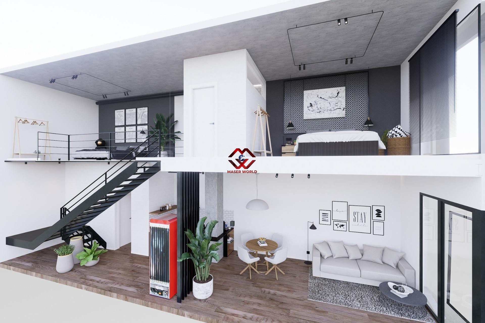 Exclusivos apartamentos tipo loft en formato dúplex con dise - foto 2