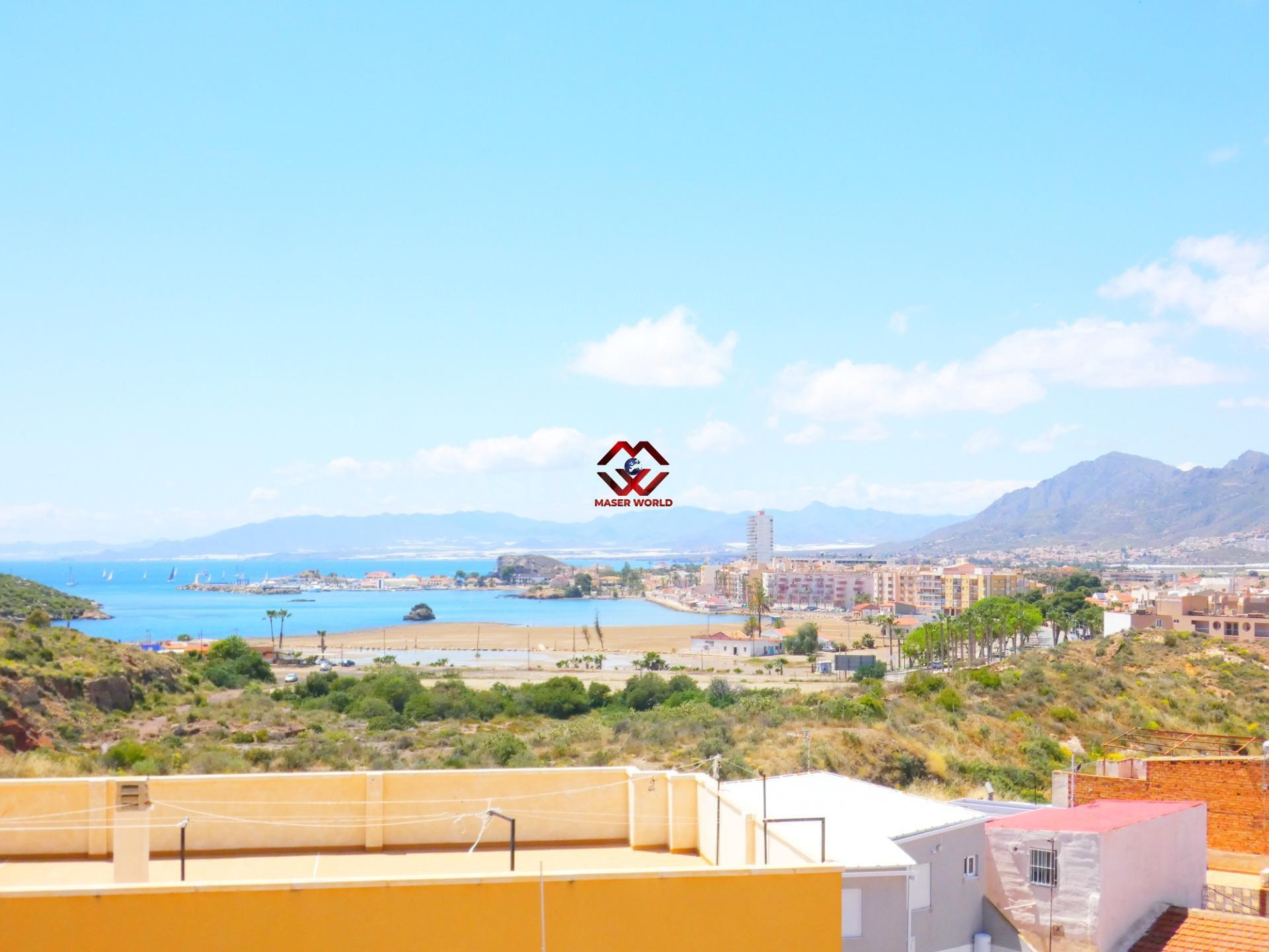 APARTAMENTO EN EL FARO A 400 M DE LA PLAYA DE PUERTO DE MAZARRÓN.