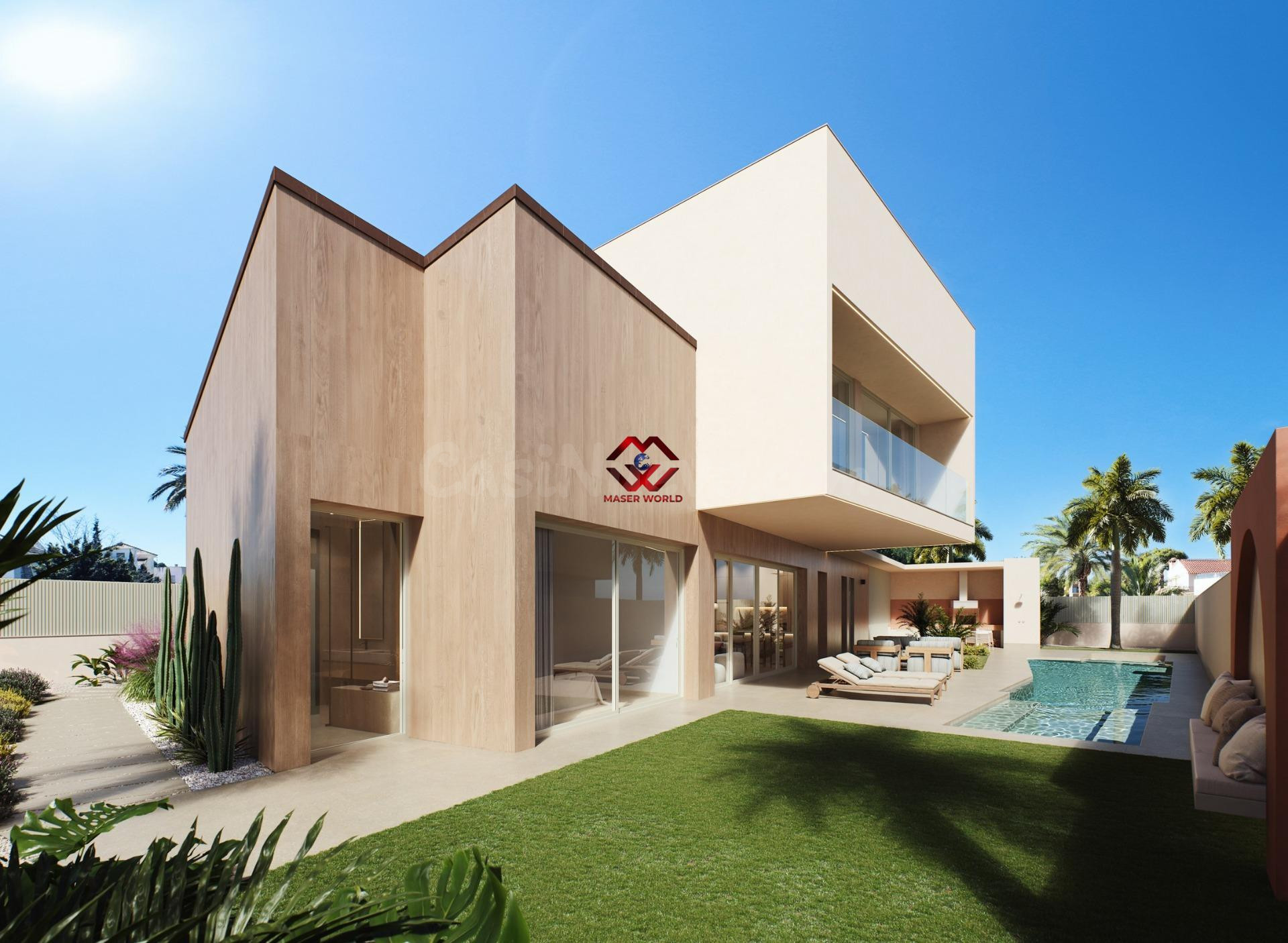 Villas de lujo de nueva construcción con vistas al mar en Dehesa de Campoamor, Costa Blanca Sur