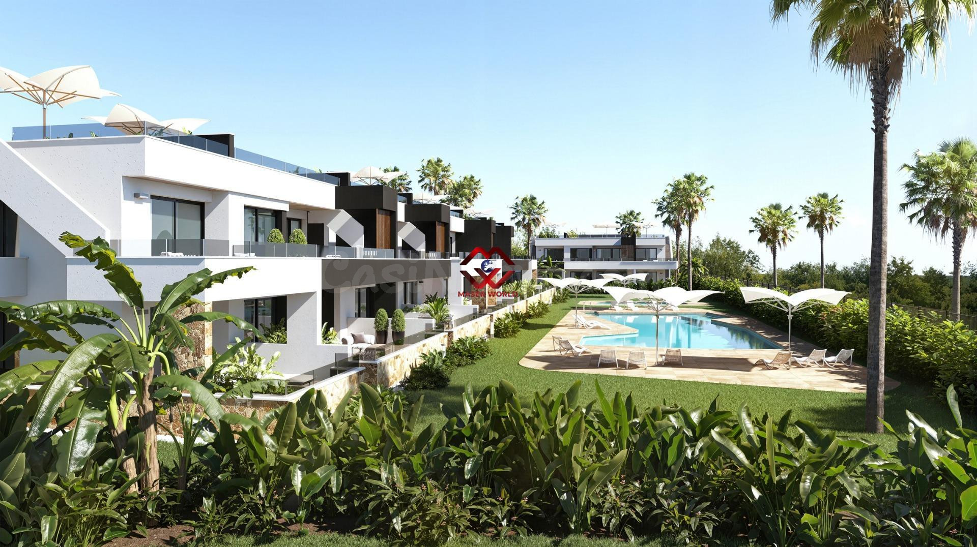 Bungalows de nueva construcción en venta en Lo Marabu, Ciudad Quesada, Costa Blanca Sur