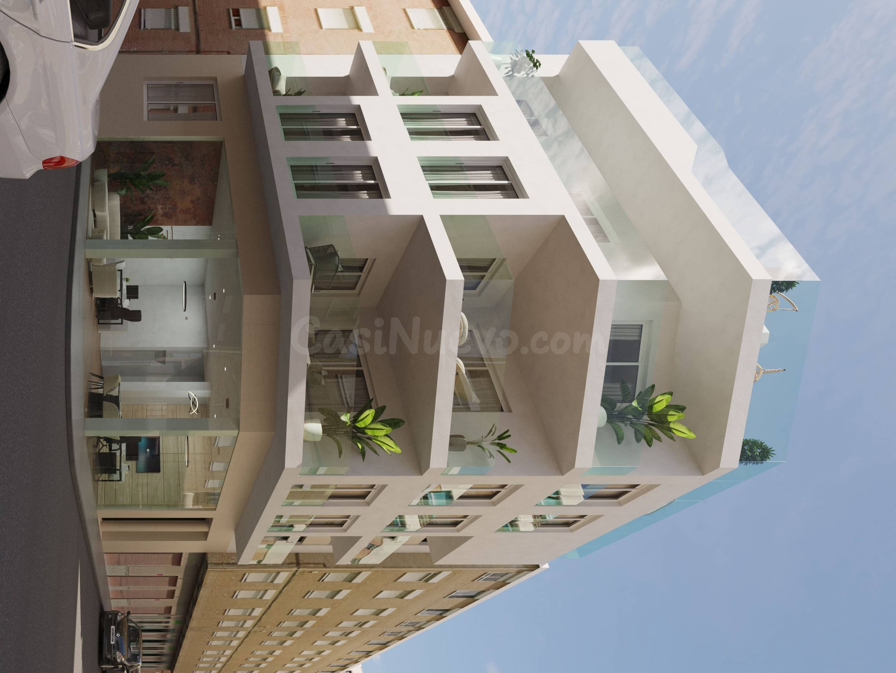 Ático 1 habitación 56m² en venta - Pueblo