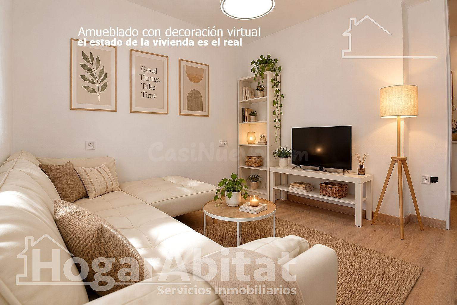 Acogedor, reformado y exterior, con balcón y ascensor, todo 