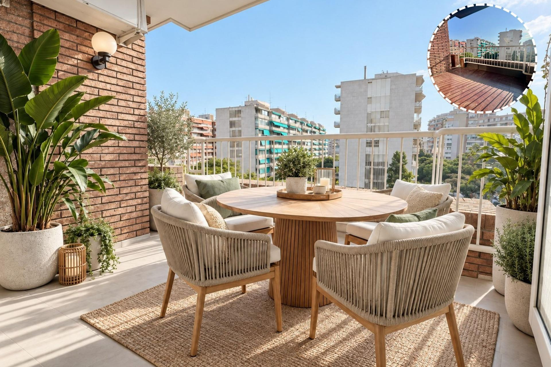 PIS DE 4 HABITACIONS A  LES CORTS