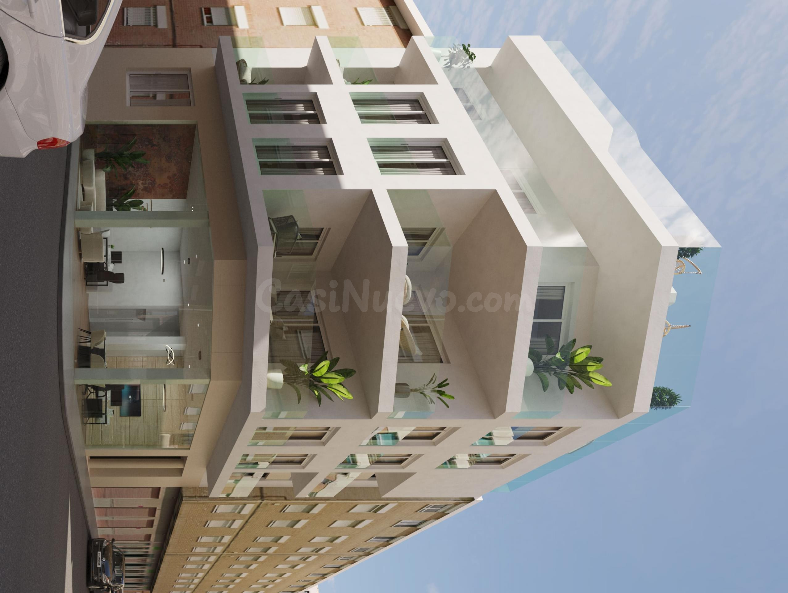 Ático 1 habitación 56m² en venta - Pueblo