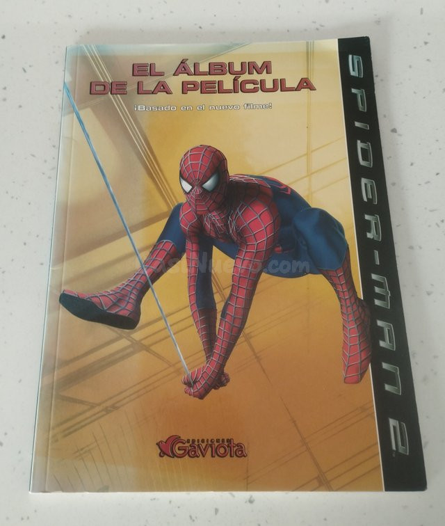 Álbum oficial Spider-Man 2 película Cádiz, edición coleccionista