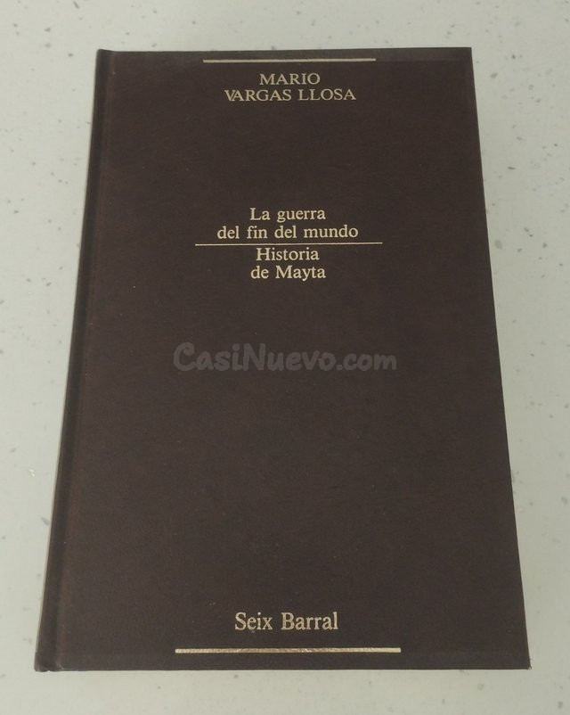 Edición especial 'La Guerra del Fin del Mundo' + 'Historia de Mayta' - Vargas Llosa Cádiz