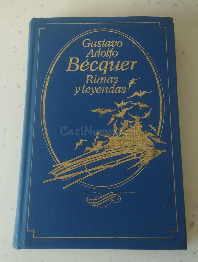 Edición clásica Bécquer Rimas y Leyendas 1967 Cádiz - Bolsillo tapa dura