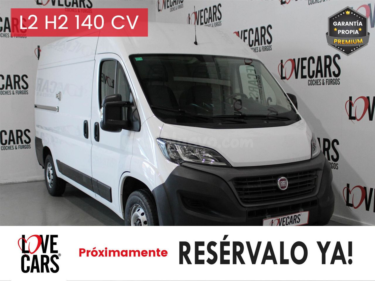 Fiat Ducato 2.3 MTJ 33 L2 H2 FURGÓN CERRADO 140