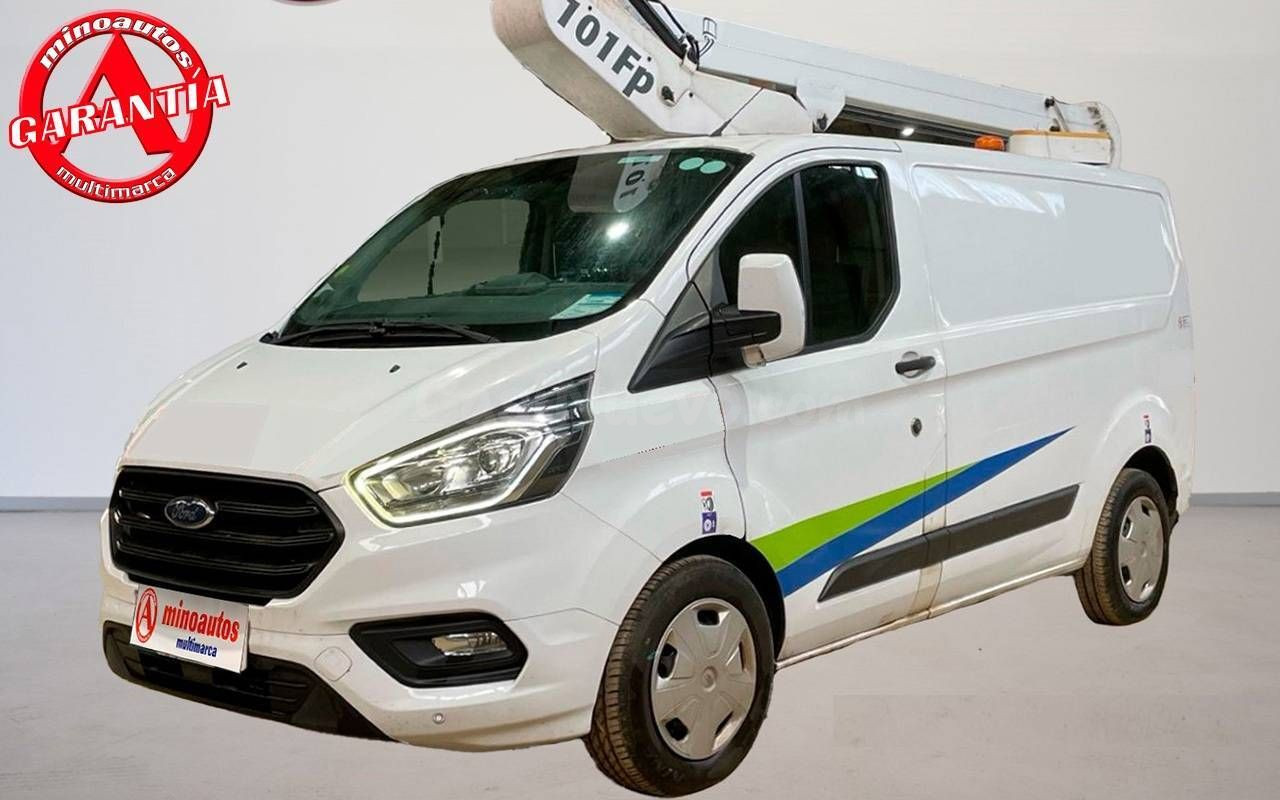 FORD TRANSIT CUSTOM FURGÓN GRÚA L1H1 2.0 ECOBLUE 130 CV TREND CON CESTA ELEVADORA