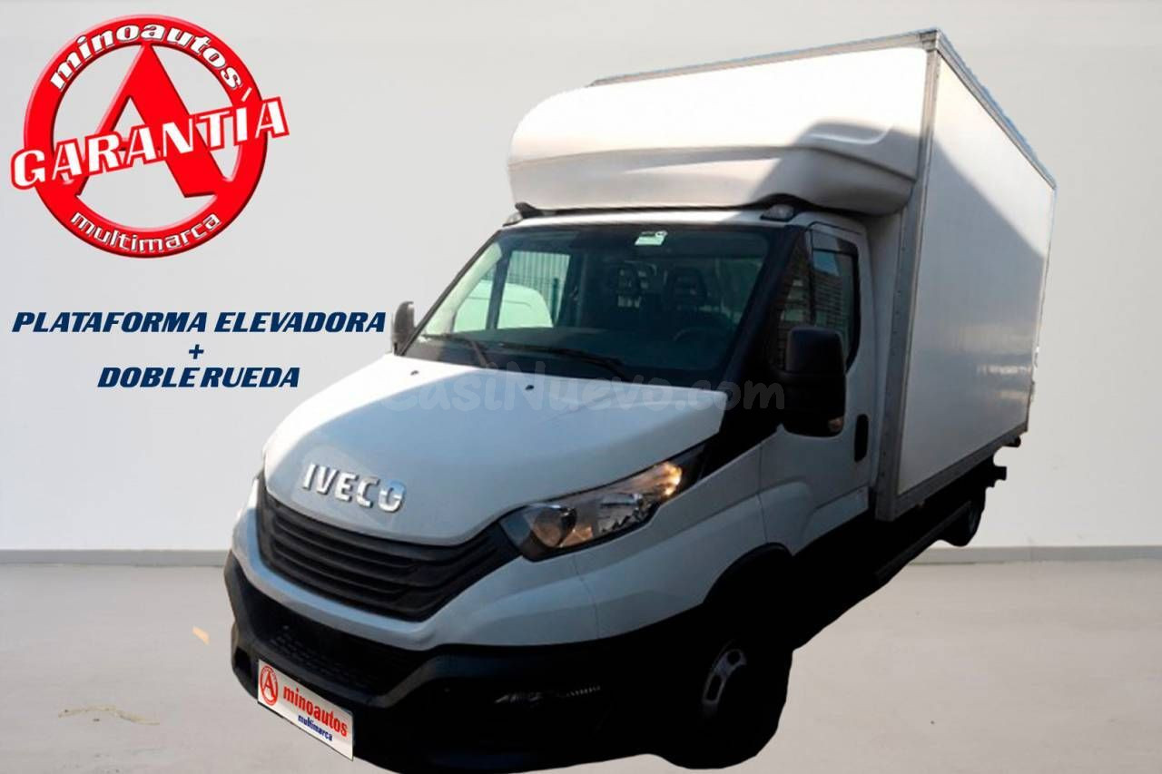 IVECO DAILY CHASIS CABINA CARROZADO PAQUETERA CAMIÓN 3500 3.0D 160 CV CON PLATAFORMA ELEVADORA Y RUE...