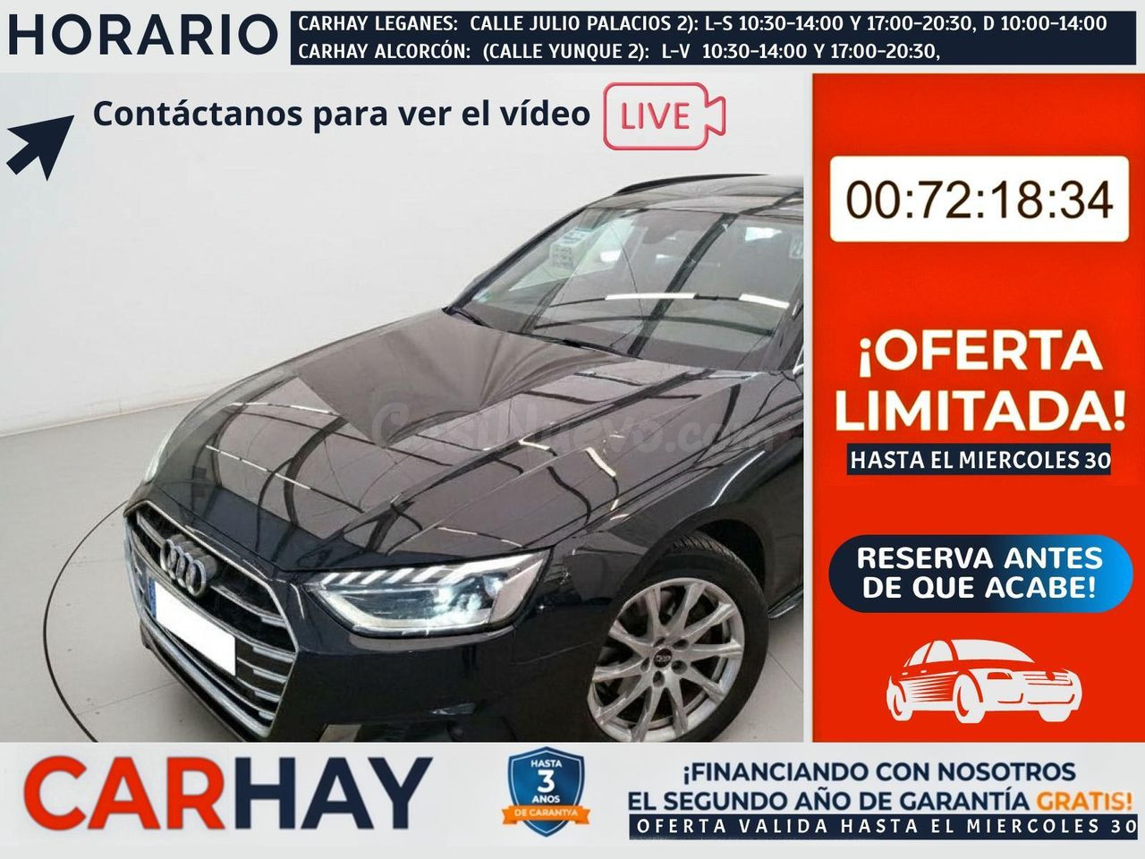 Audi A4 Avant 35 TFSI 150S Business - Oferta Exclusiva Alcorcón