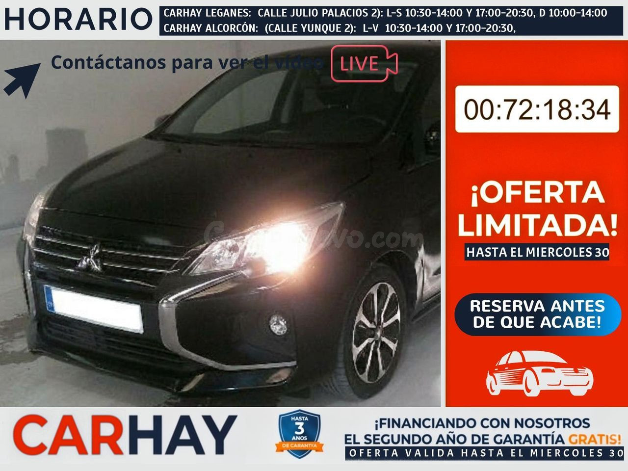 Mitsubishi Space Star 120 MPI en Alcorcón - Oferta Exclusiva
