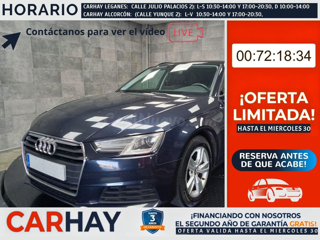 AUDI A4 AVANT 2.0 TDI ULTRA 150CV