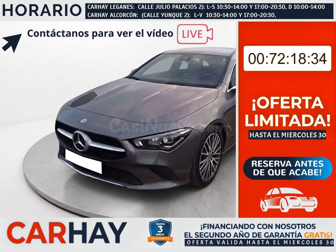 Mercedes CLA 220 D DCT Shooting Brake